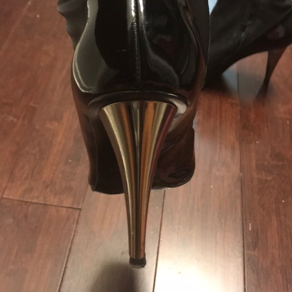 Giuseppe patent leather bootie with leather sock - Picture 7 of 8